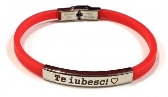 Bratara Personalizata-Te iubesc