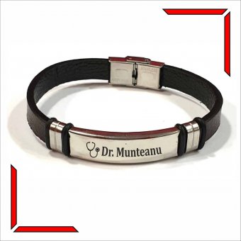 Bratara maro personalizata - Doctor