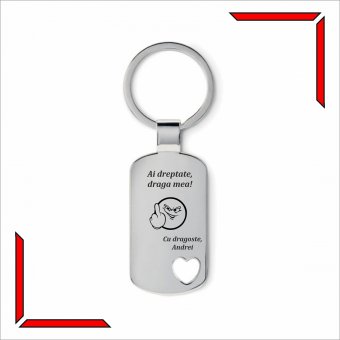Breloc personalizat - Ai dreptate