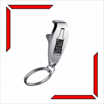 Breloc personalizat desfacator - save water