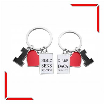 Brelocuri cuplu Valentines - Nimic n-are sens 