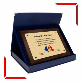Placheta personalizata Premium - Pensionare doctor