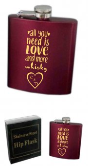 Plosca personalizata-All you need is love