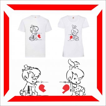 Set Tricou Personalizat- cuplu Love 2