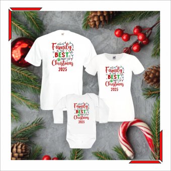 Set Tricouri familie Craciun - Family