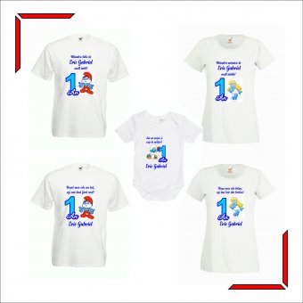 Set Tricouri familie - Strumfi