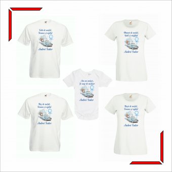 Set Tricouri familie - Ursulet baiat 3