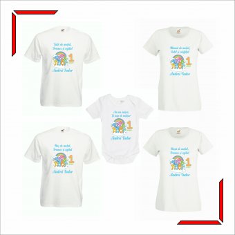 Set Tricouri Mot - Care Bears baiat