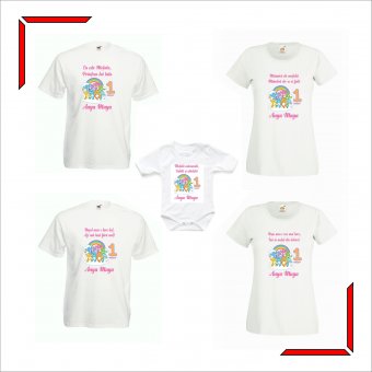 Set Tricouri Mot - Care Bears fata