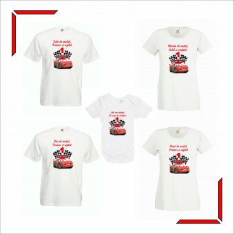 Set Tricouri Mot - Cars