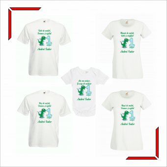 Set Tricouri Mot - Dragon baiat