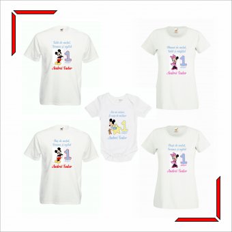 Set Tricouri Mot - Mickey