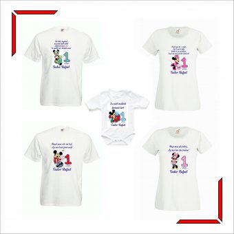 Set Tricouri Mot - Mickey