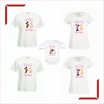 Set Tricouri Mot - Minnie