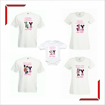 Set Tricouri Mot - Minnie