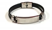 Bratara neagra personalizata - Doctor