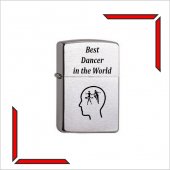 Bricheta Zippo personalizata - Dansator