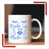 Cana personalizata - Wake up and Make up