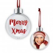 Glob de Craciun cu poza - Xmas