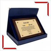 Placheta personalizata - 50 de ani impreuna