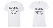 Set Tricou Personalizat- cuplu Mine