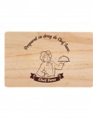 Tocator lemn personalizat-Preparat cu drag
