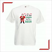 Tricou Craciun - Time for a beer